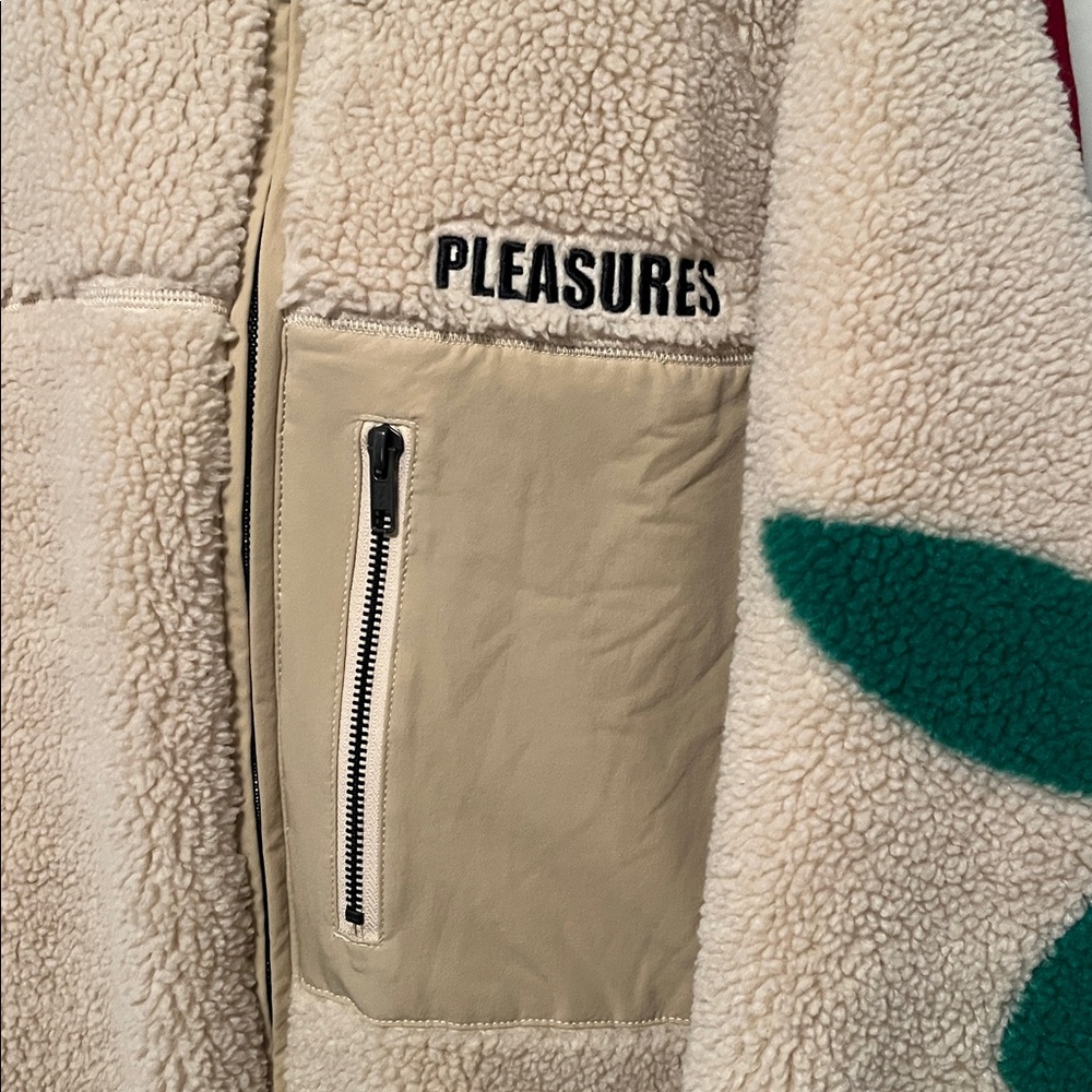 Rare Playboy x Pleasures Sherpa🔥🔥 - Picture 3 of 6